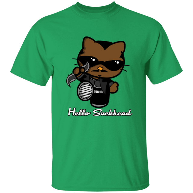 T-Shirts Irish Green / S Hello Suckhead T-Shirt