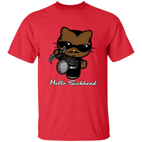 T-Shirts Red / S Hello Suckhead T-Shirt