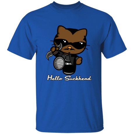 T-Shirts Royal / S Hello Suckhead T-Shirt