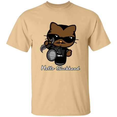 T-Shirts Vegas Gold / S Hello Suckhead T-Shirt