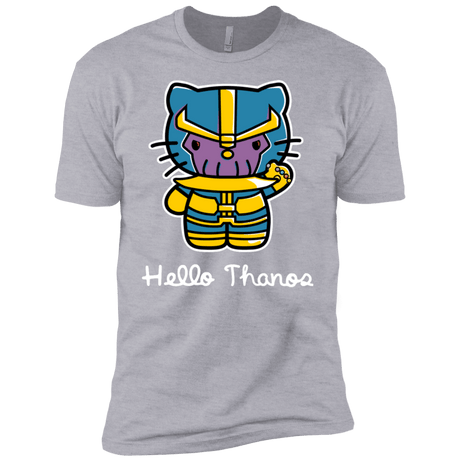 T-Shirts Heather Grey / YXS Hello Thanos Boys Premium T-Shirt