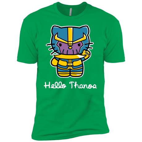 T-Shirts Kelly Green / YXS Hello Thanos Boys Premium T-Shirt