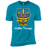T-Shirts Turquoise / YXS Hello Thanos Boys Premium T-Shirt