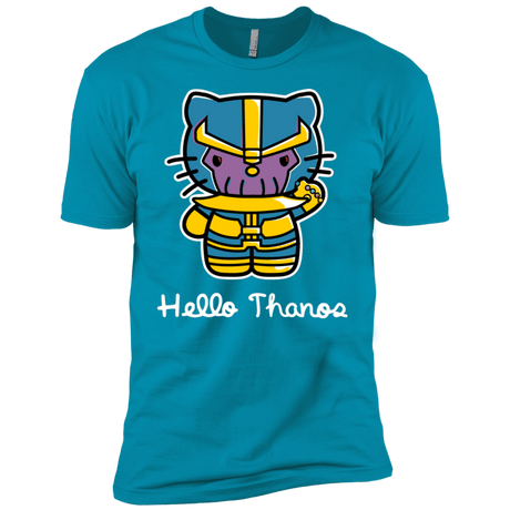 T-Shirts Turquoise / YXS Hello Thanos Boys Premium T-Shirt