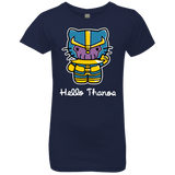 T-Shirts Midnight Navy / YXS Hello Thanos Girls Premium T-Shirt