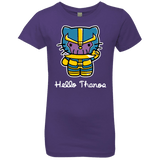 T-Shirts Purple Rush / YXS Hello Thanos Girls Premium T-Shirt