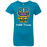 T-Shirts Turquoise / YXS Hello Thanos Girls Premium T-Shirt