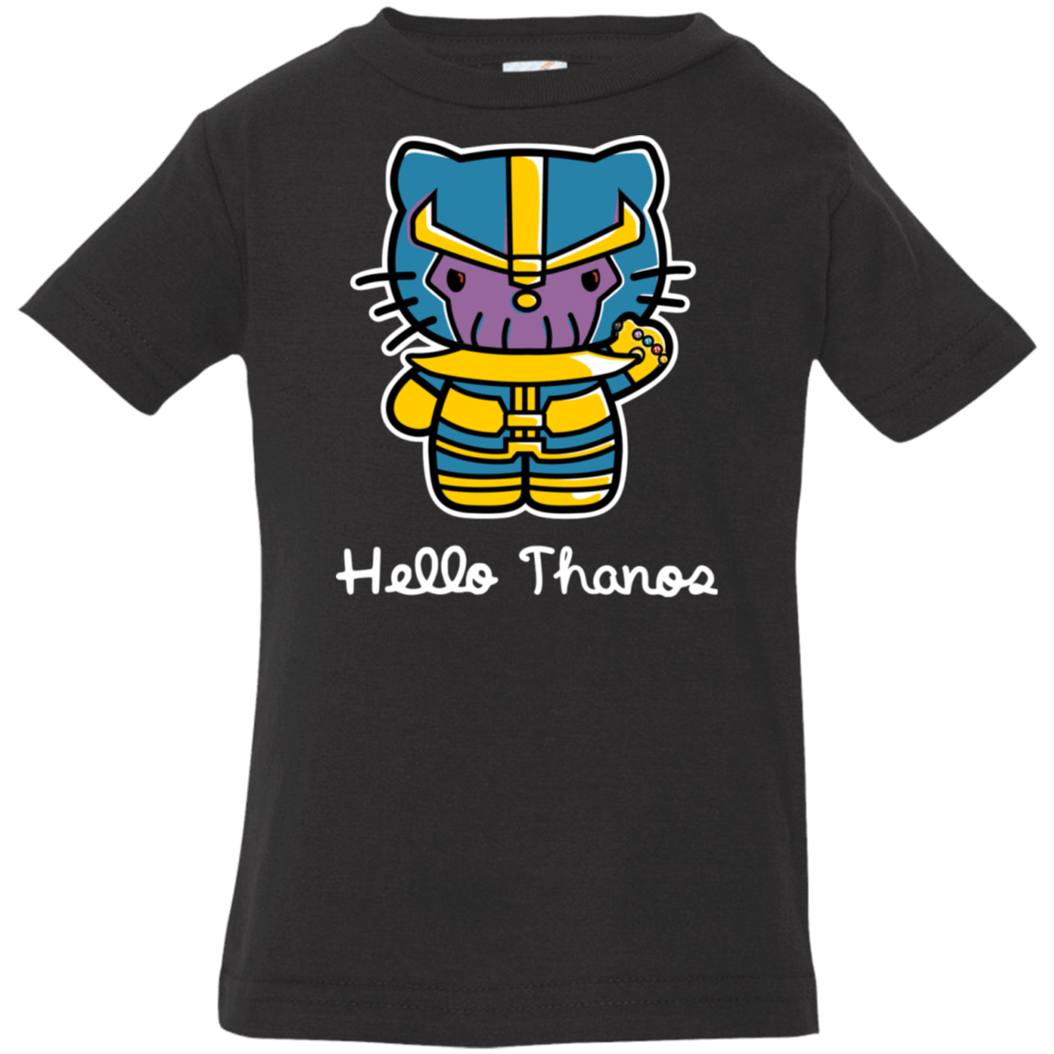 T-Shirts Black / 6 Months Hello Thanos Infant Premium T-Shirt
