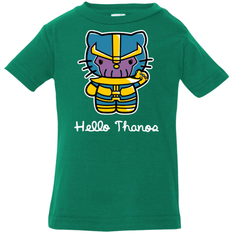 T-Shirts Kelly / 6 Months Hello Thanos Infant Premium T-Shirt