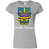 T-Shirts Sport Grey / S Hello Thanos Junior Slimmer-Fit T-Shirt