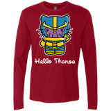 T-Shirts Cardinal / S Hello Thanos Men's Premium Long Sleeve