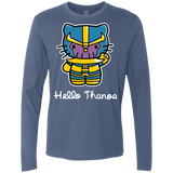 T-Shirts Indigo / S Hello Thanos Men's Premium Long Sleeve