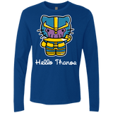 T-Shirts Royal / S Hello Thanos Men's Premium Long Sleeve