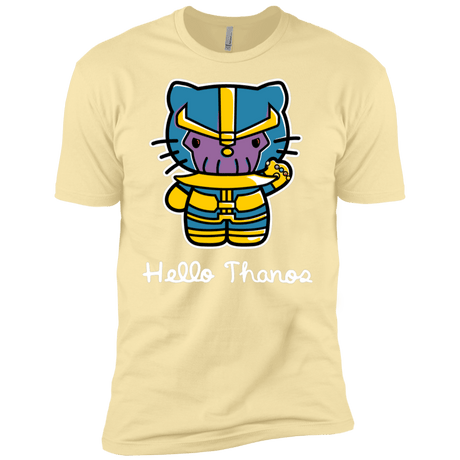 T-Shirts Banana Cream / X-Small Hello Thanos Men's Premium T-Shirt