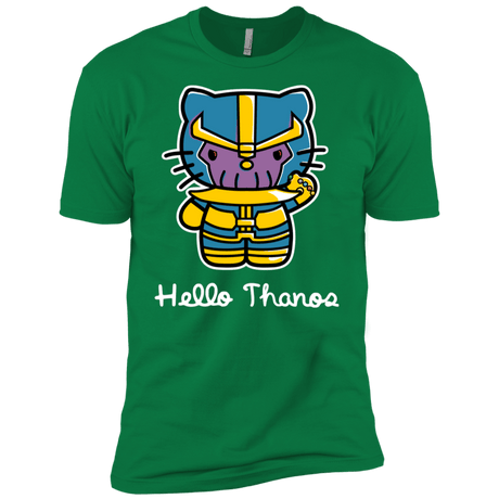 T-Shirts Kelly Green / X-Small Hello Thanos Men's Premium T-Shirt