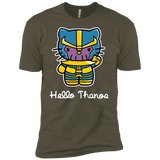 T-Shirts Military Green / X-Small Hello Thanos Men's Premium T-Shirt