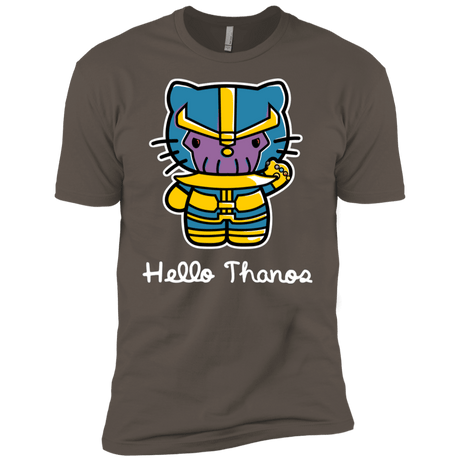 T-Shirts Warm Grey / X-Small Hello Thanos Men's Premium T-Shirt