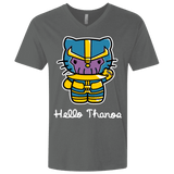 T-Shirts Heavy Metal / X-Small Hello Thanos Men's Premium V-Neck