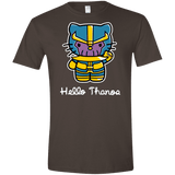 T-Shirts Dark Chocolate / S Hello Thanos Men's Semi-Fitted Softstyle