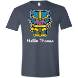 T-Shirts Heather Navy / S Hello Thanos Men's Semi-Fitted Softstyle