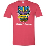 T-Shirts Heather Red / S Hello Thanos Men's Semi-Fitted Softstyle