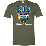 T-Shirts Military Green / S Hello Thanos Men's Semi-Fitted Softstyle
