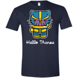 T-Shirts Navy / X-Small Hello Thanos Men's Semi-Fitted Softstyle