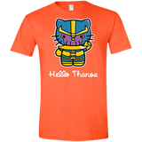 T-Shirts Orange / S Hello Thanos Men's Semi-Fitted Softstyle