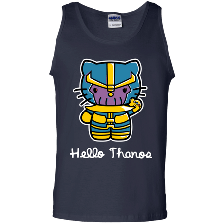 T-Shirts Navy / S Hello Thanos Men's Tank Top