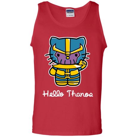 T-Shirts Red / S Hello Thanos Men's Tank Top