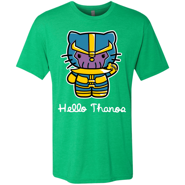 T-Shirts Envy / S Hello Thanos Men's Triblend T-Shirt