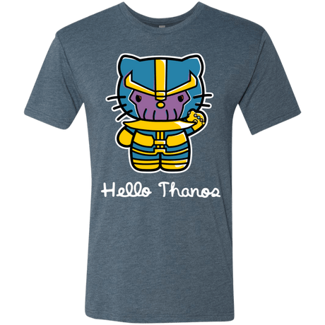 T-Shirts Indigo / S Hello Thanos Men's Triblend T-Shirt