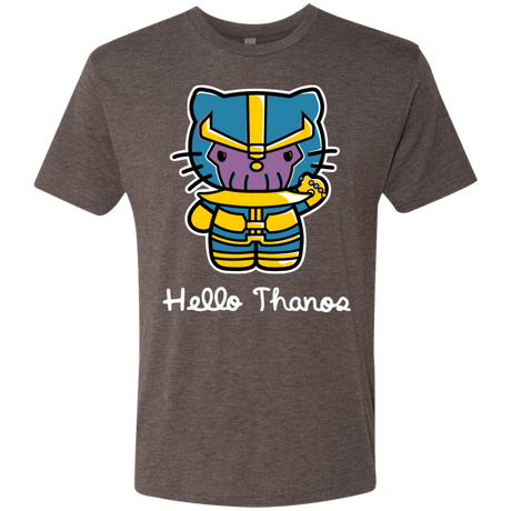 T-Shirts Macchiato / S Hello Thanos Men's Triblend T-Shirt