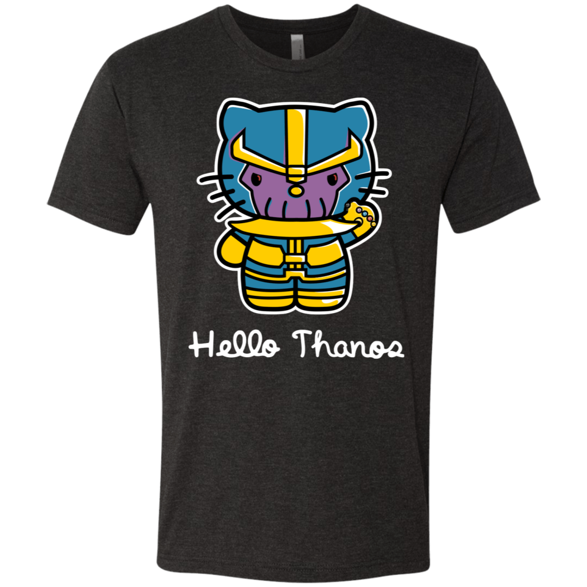 T-Shirts Vintage Black / S Hello Thanos Men's Triblend T-Shirt