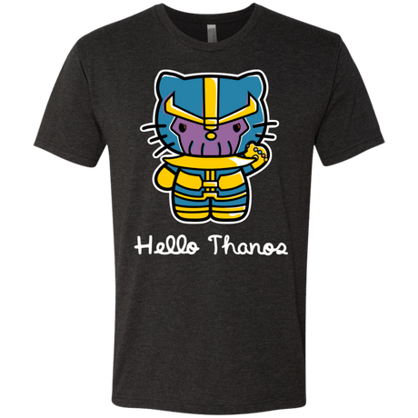 T-Shirts Vintage Black / S Hello Thanos Men's Triblend T-Shirt