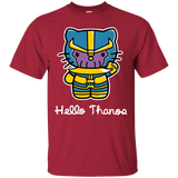T-Shirts Cardinal / S Hello Thanos T-Shirt
