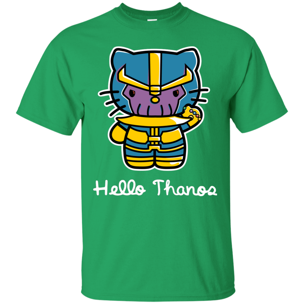 T-Shirts Irish Green / S Hello Thanos T-Shirt