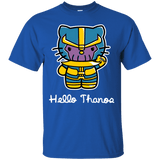T-Shirts Royal / S Hello Thanos T-Shirt