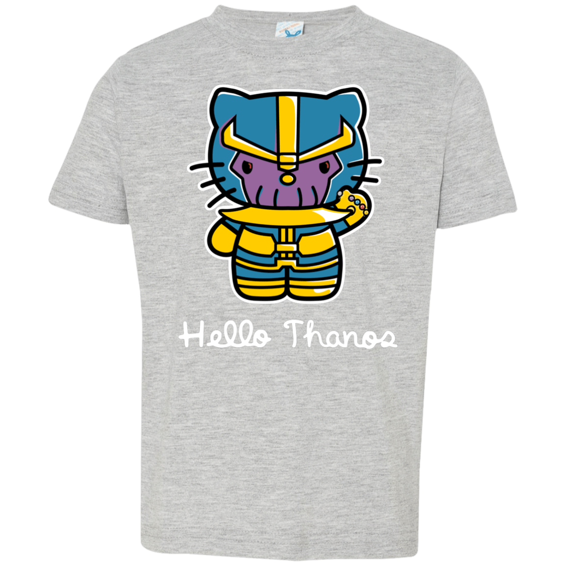 T-Shirts Heather Grey / 2T Hello Thanos Toddler Premium T-Shirt