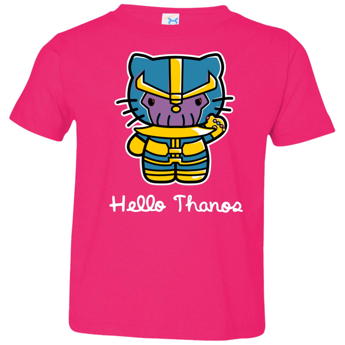 T-Shirts Hot Pink / 2T Hello Thanos Toddler Premium T-Shirt