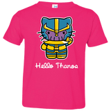 T-Shirts Hot Pink / 2T Hello Thanos Toddler Premium T-Shirt
