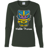 T-Shirts Forest / S Hello Thanos Women's Long Sleeve T-Shirt