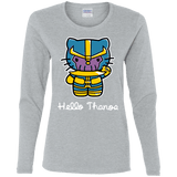 T-Shirts Sport Grey / S Hello Thanos Women's Long Sleeve T-Shirt