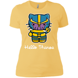 T-Shirts Banana Cream/ / X-Small Hello Thanos Women's Premium T-Shirt