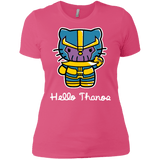 T-Shirts Hot Pink / X-Small Hello Thanos Women's Premium T-Shirt