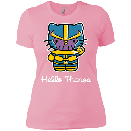 T-Shirts Light Pink / X-Small Hello Thanos Women's Premium T-Shirt