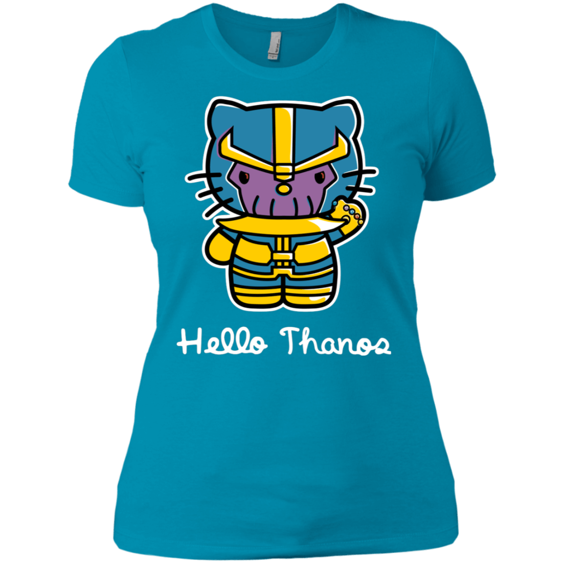 T-Shirts Turquoise / X-Small Hello Thanos Women's Premium T-Shirt