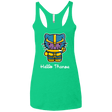 T-Shirts Envy / X-Small Hello Thanos Women's Triblend Racerback Tank