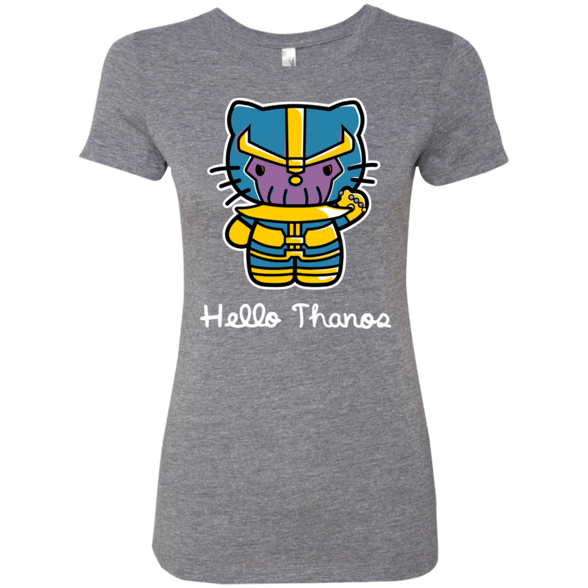 T-Shirts Premium Heather / S Hello Thanos Women's Triblend T-Shirt