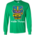 T-Shirts Irish Green / YS Hello Thanos Youth Long Sleeve T-Shirt